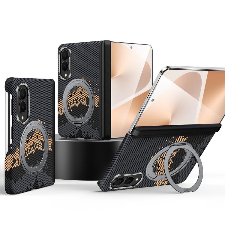 Grippy Kevlar Case with Rotating Magnetic Mount