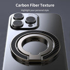 Carbon-Fiber Texture Magnetic Ring Holder