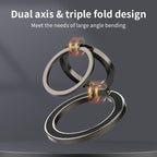 Carbon-Fiber Texture Magnetic Ring Holder