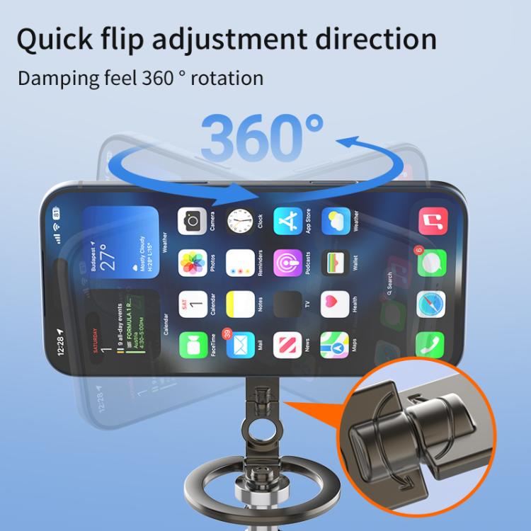 Ring Grip Phone Stand with Tripod Mount