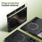 Magnetic Ring-Holder Case with Hinge Screen Film — Fold8