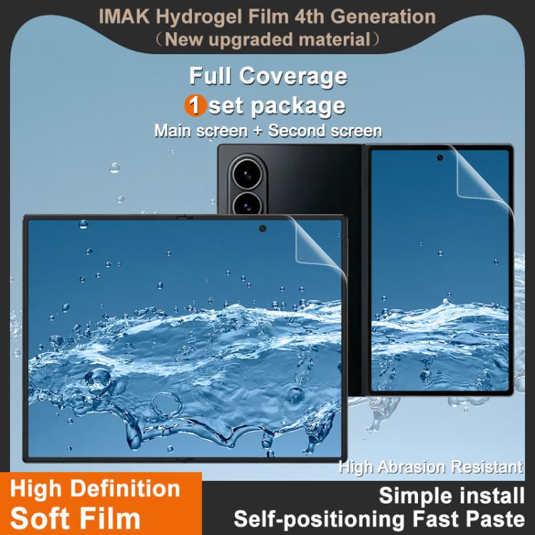 Self-Healing Hydrogel Screen Protector Set