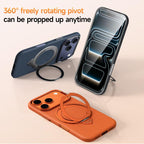 Kevlar Case with Rotating Stand – iPhone 18/17