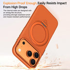 Kevlar Case with Rotating Stand – iPhone 18/17
