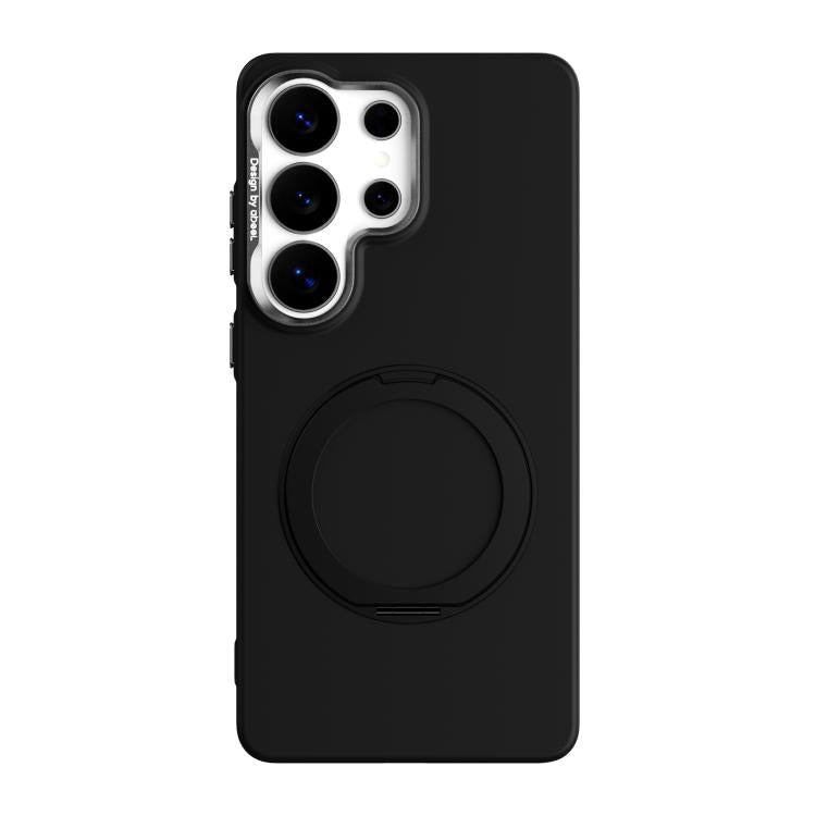 Zero Skin-Feel Magnetic PC Case with Holder — Galaxy S26 Ultra