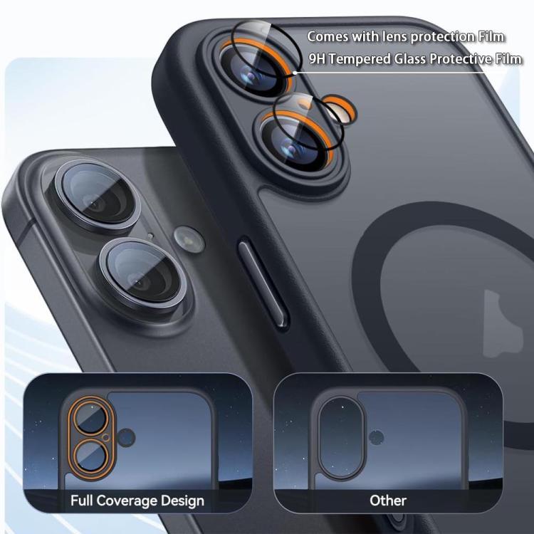 Skin-Feel Magnetic Case with Lens Film — iPhone 18 Pro