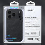 Shockproof Leather Case – iPhone 18 Pro