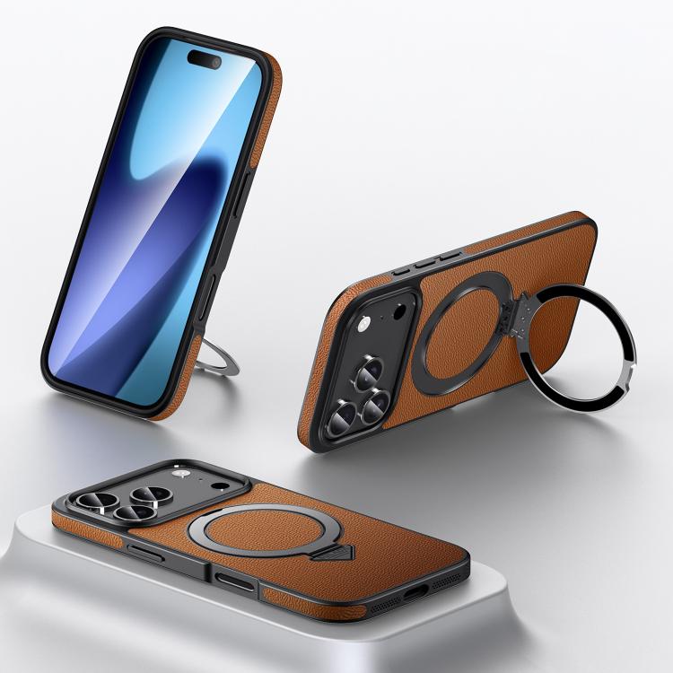 Top-Grain Leather MagSafe Case – iPhone 18/17