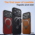 Top-Grain Leather MagSafe Case – iPhone 18/17