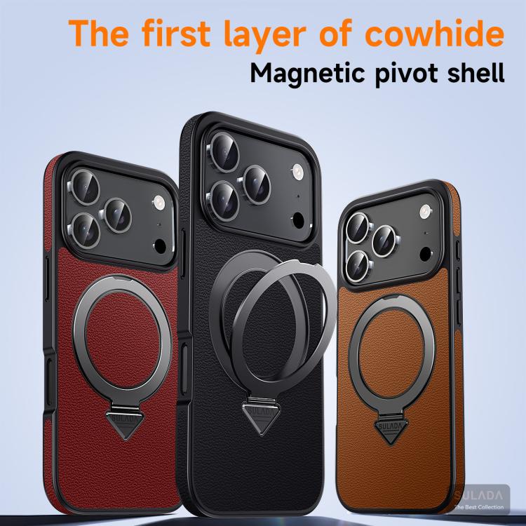 Top-Grain Leather MagSafe Case – iPhone 18/17