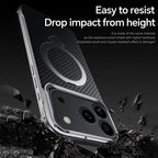 Kevlar Skin-Feel MagSafe Case with Folding Ring Stand — iPhone 18 Pro