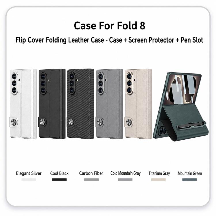 Flip Leather Case with Stylus Slot