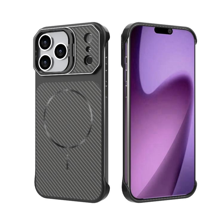 Frameless Carbon Fiber Magnetic Case — iPhone 18 Pro