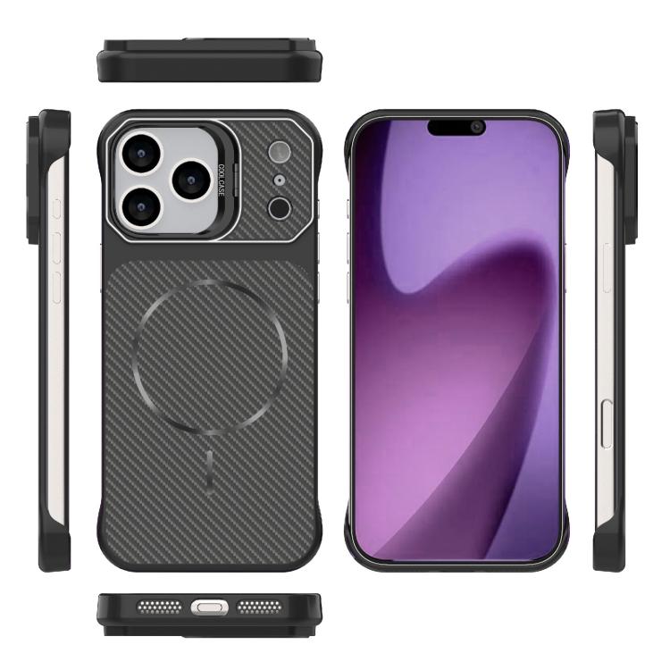 Frameless Carbon Fiber Magnetic Case — iPhone 18 Pro