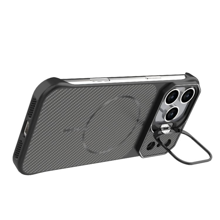 Frameless Carbon Fiber Magnetic Case — iPhone 18 Pro
