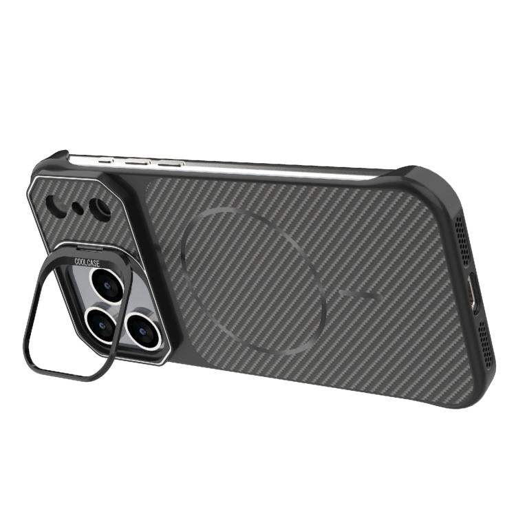 Frameless Carbon Fiber Magnetic Case — iPhone 18 Pro