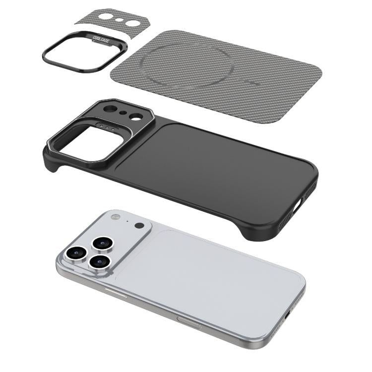 Frameless Carbon Fiber Magnetic Case — iPhone 18 Pro