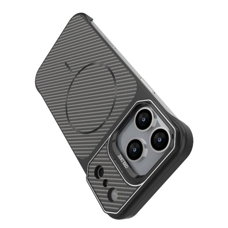 Frameless Carbon Fiber Magnetic Case — iPhone 18 Pro