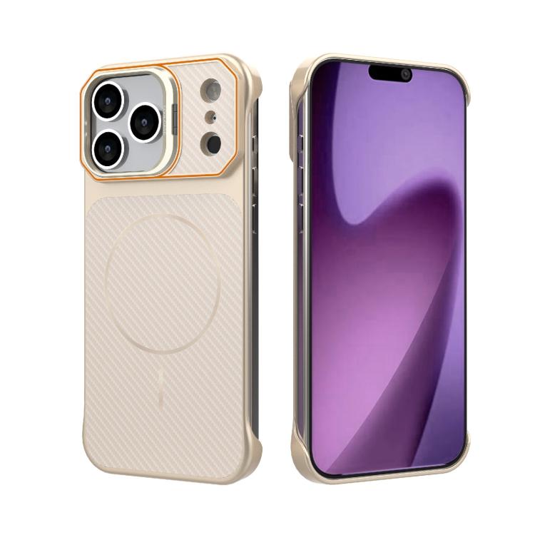 Frameless Carbon Fiber Magnetic Case — iPhone 18 Pro
