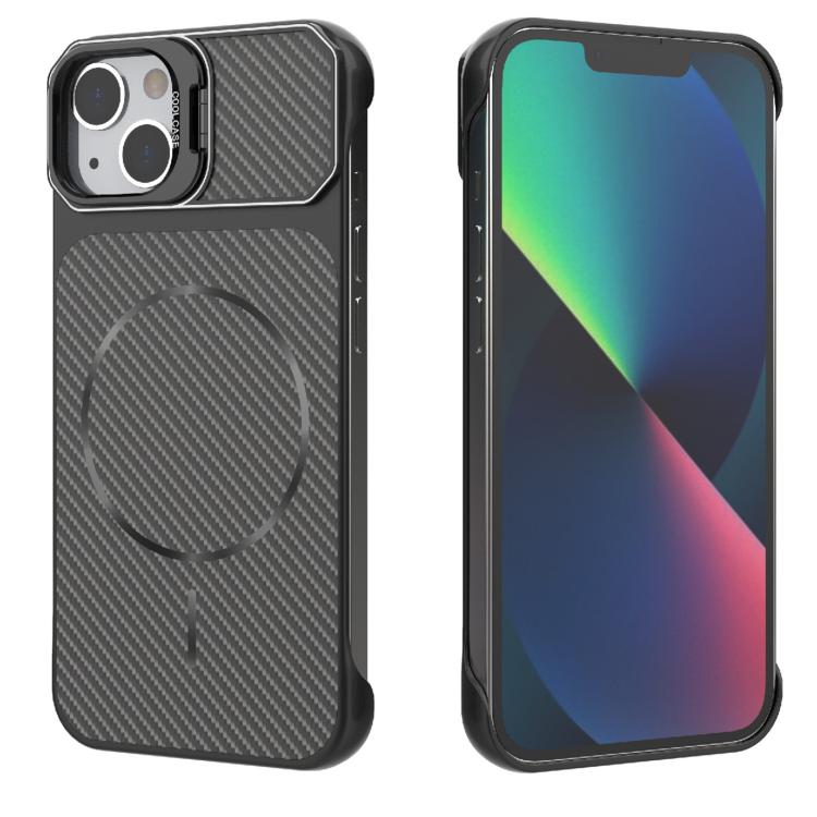 Frameless Carbon Fiber Magnetic Case — iPhone 13