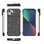Frameless Carbon Fiber Magnetic Case — iPhone 13