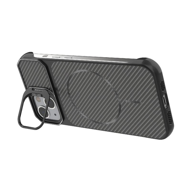Frameless Carbon Fiber Magnetic Case — iPhone 13
