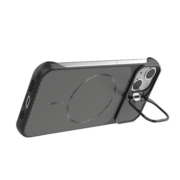 Frameless Carbon Fiber Magnetic Case — iPhone 13