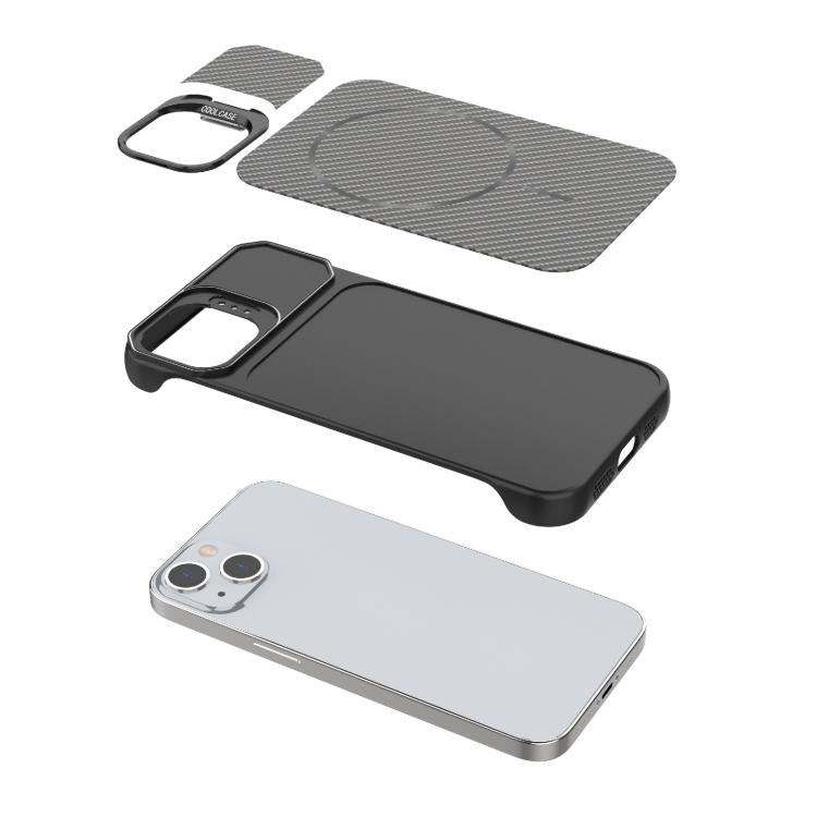 Frameless Carbon Fiber Magnetic Case — iPhone 13