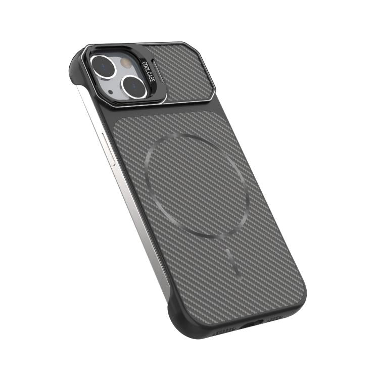 Frameless Carbon Fiber Magnetic Case — iPhone 13