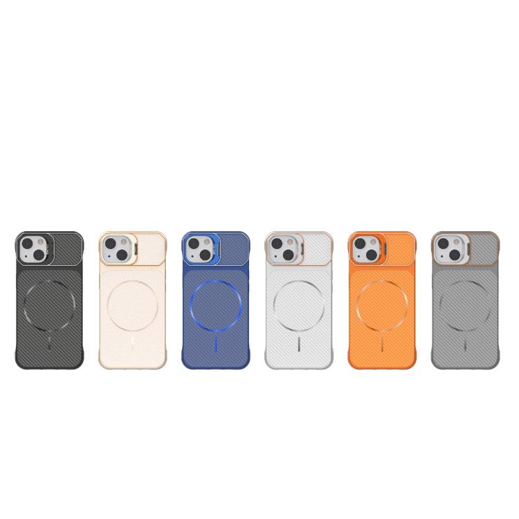 Frameless Carbon Fiber Magnetic Case — iPhone 13