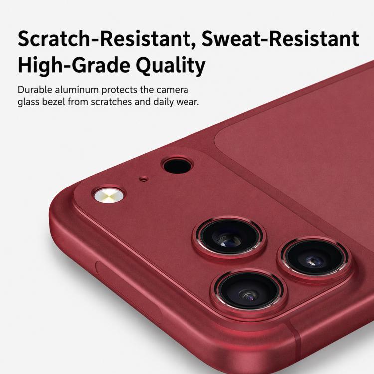 Titanium Alloy Hollow Lens Protector — iPhone 18 Pro Max