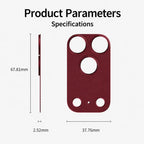 Titanium Alloy Hollow Lens Protector — iPhone 18 Pro Max
