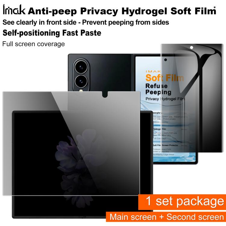 Privacy Hydrogel Film Set — Galaxy Z Fold8