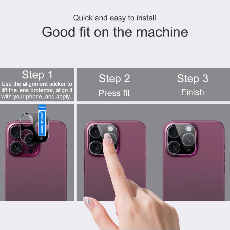 HD Integrated Glass Lens Film — iPhone 18 Pro Max