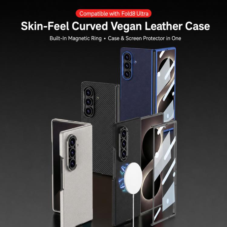 Vegan Leather Case with Magnetic Mount
