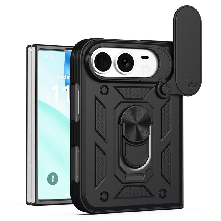 Sliding Camera Cover TPU+PC Case — iPhone Duo