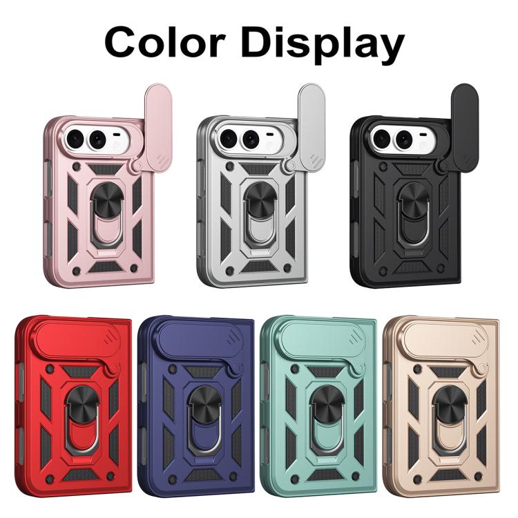 Sliding Camera Cover TPU+PC Case — iPhone Duo