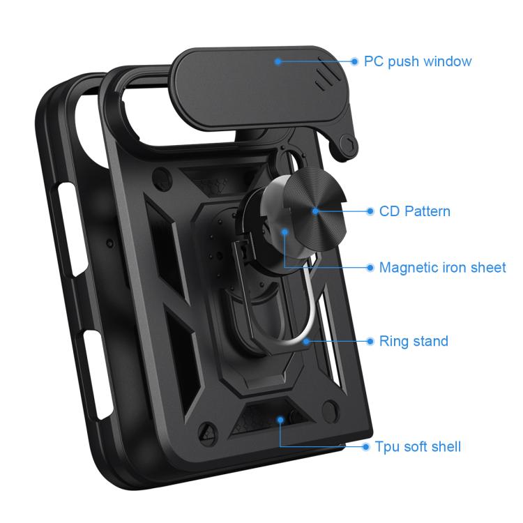 Sliding Camera Cover TPU+PC Case — iPhone Duo