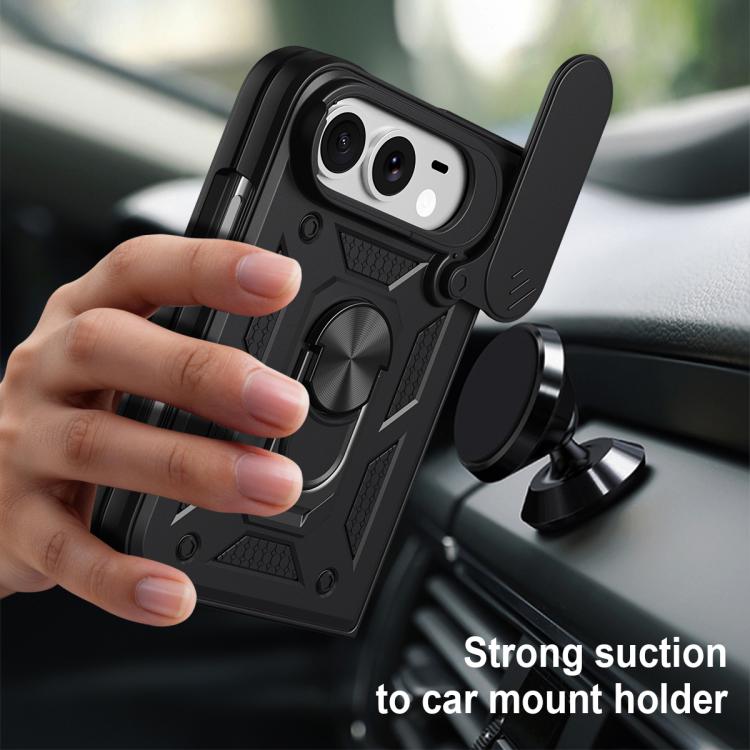 Sliding Camera Cover TPU+PC Case — iPhone Duo