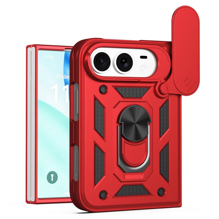 Sliding Camera Cover TPU+PC Case — iPhone Duo