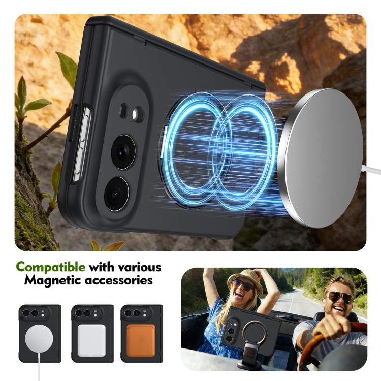 Rotation Ring Holder Hinge Case with Film — iPhone Duo