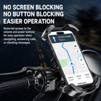 One-Push Locking Handlebar Phone Mount