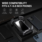 One-Push Locking Handlebar Phone Mount