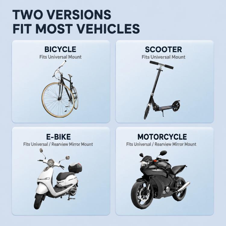 One-Push Locking Handlebar Phone Mount