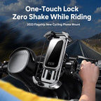 One-Push Locking Handlebar Phone Mount