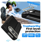 Integrated Lens Frame Bracket Case with Wristband — iPhone Duo