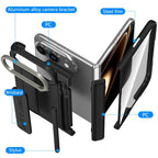 Integrated Lens Frame Bracket Case with Wristband — iPhone Duo