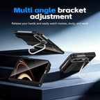 Integrated Lens Frame Bracket Case with Wristband — iPhone Duo