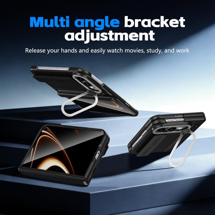 Integrated Lens Frame Bracket Case with Wristband — iPhone Duo