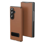 Vegan Leather Flip Case with Stand — Galaxy Z Fold8 Ultra